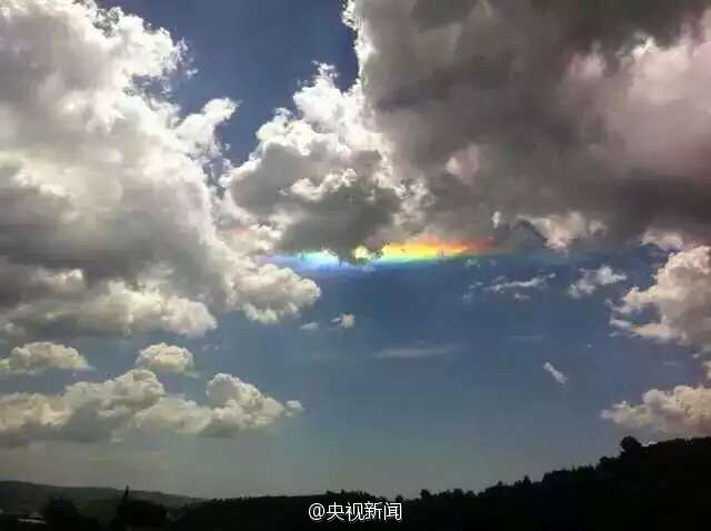 Sept couleurs dans le ciel du Ningxia