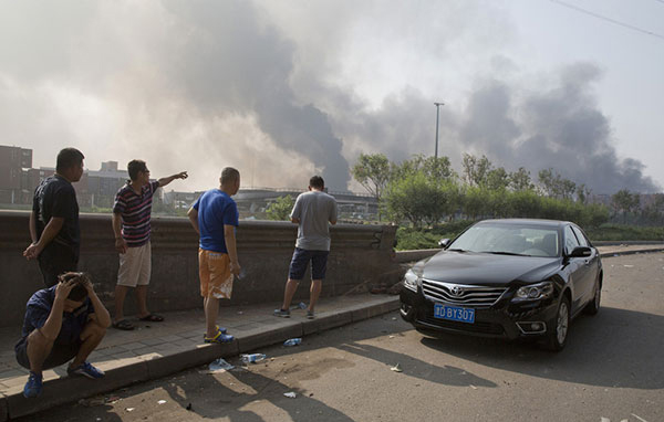 La qualité de l'air se détériore après les explosions à Tianjin