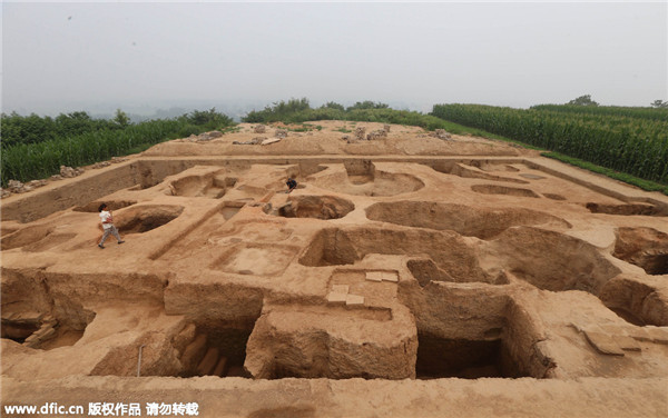 Les grands fours Han de l'Est pour percer le mystère des mausolées
