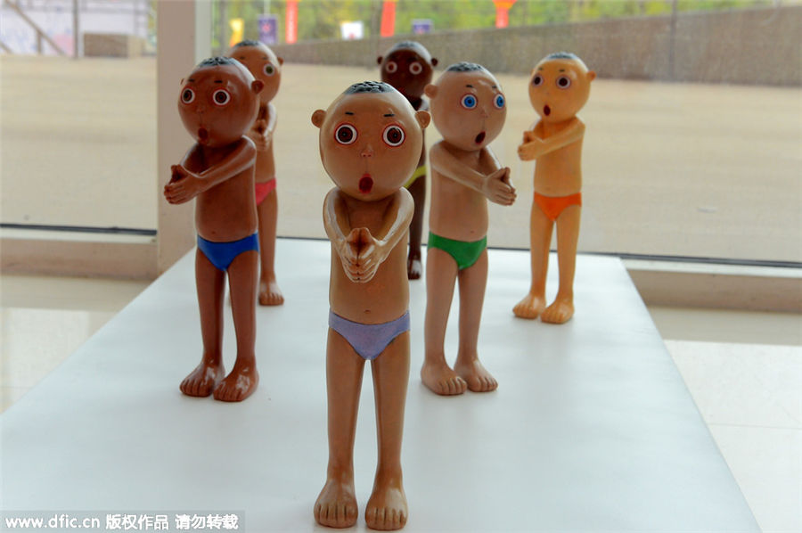 Route de la Soie : exposition de sculptures à Lanzhou