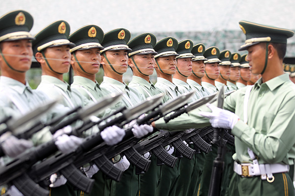 La Chine prépare son grand défilé pour le 70e anniversaire de la fin de la Guerre