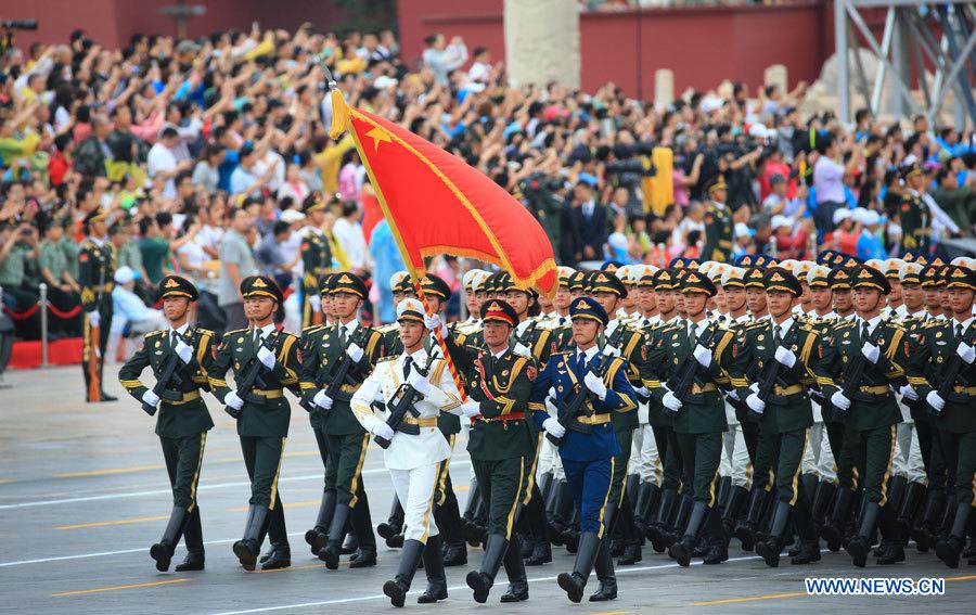La Chine répète le défilé de la Journée de la Victoire