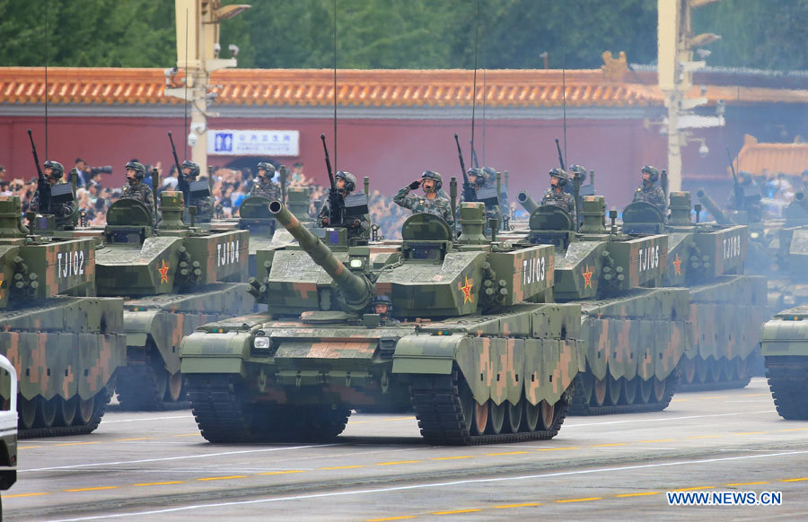 La Chine répète le défilé de la Journée de la Victoire