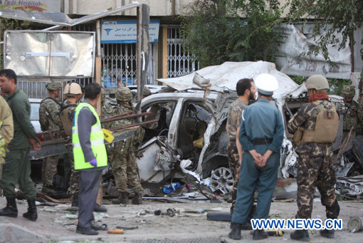Afghanistan : 12 morts et 67 blessés dans un attentat à la voiture piégée à Kaboul