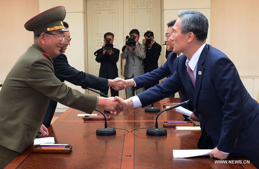 Séoul et Pyongyang acceptent de désamorcer les tensions suite aux négociations