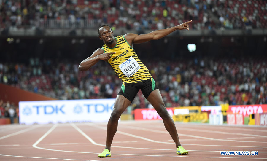 Championnats du monde d'athlétisme 2015: Bolt conserve son titre de champion du monde du 100 m