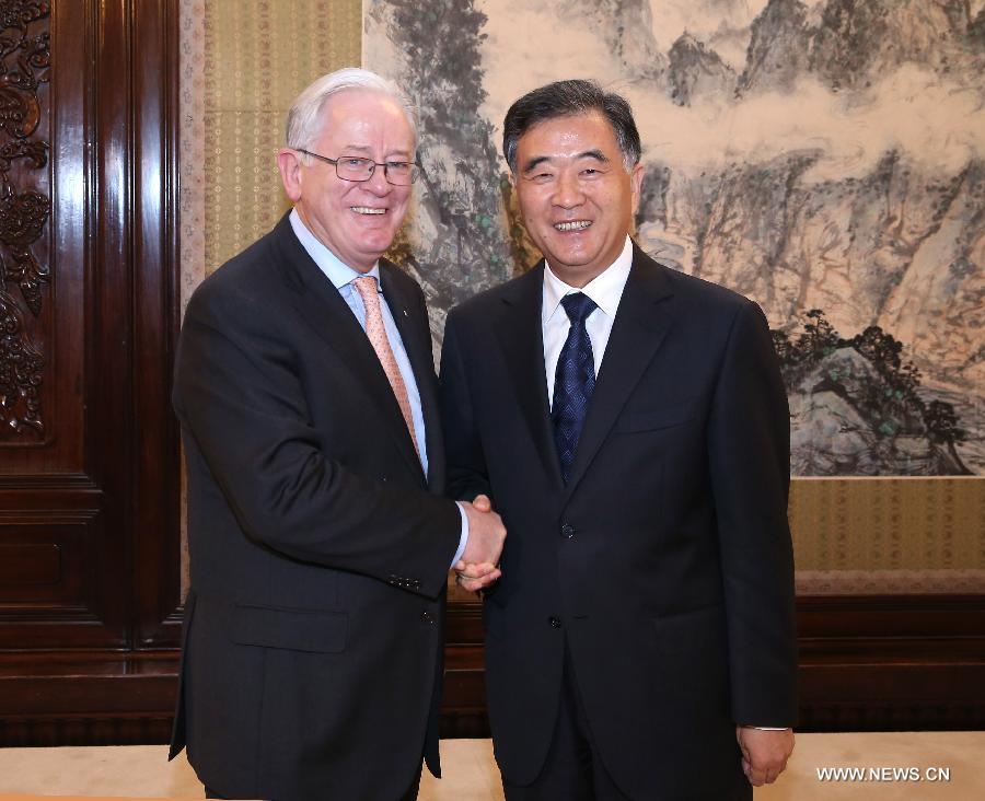 Un vice-PM chinois rencontre le ministre australien du Commerce
