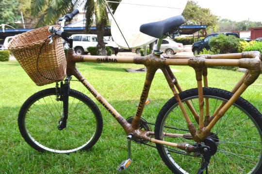 Ghana : des vélos en bambou, écologiques et durables