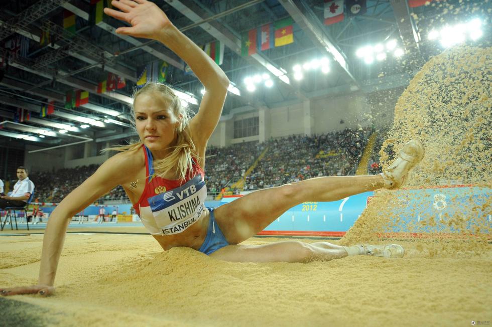 Darya Klishina, la plus belle sportive des Mondiaux d'athlétisme?