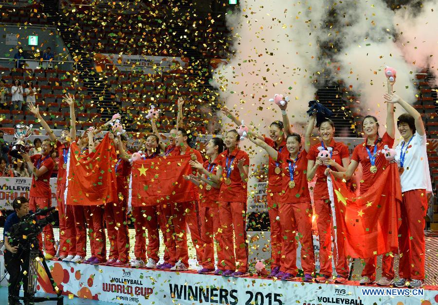 L'équipe de volleyball féminin de Chine devient une source d'orgueil
