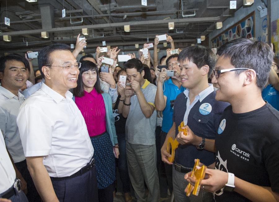 Le PM chinois met l'accent sur l'entrepreneuriat et l'innovation