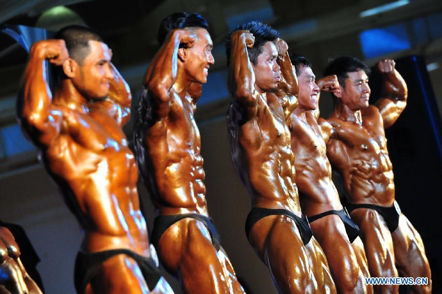 Photos - Un concours de bodybuilding à Bangkok