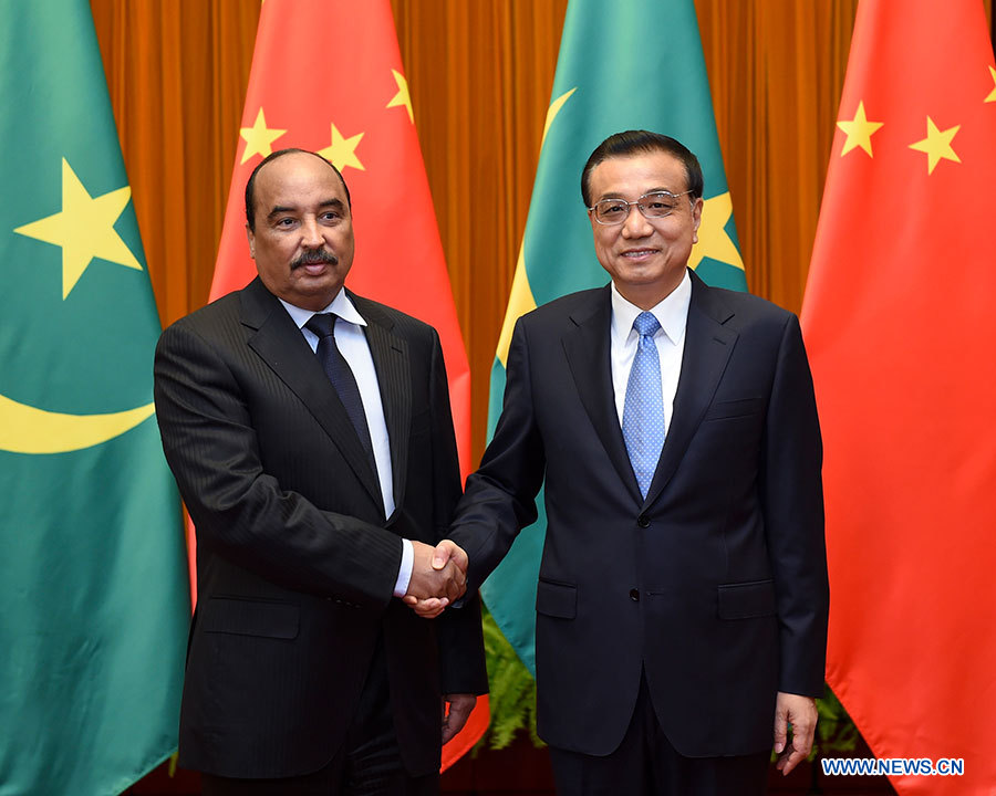 Li Keqiang défend une coopération plus proche avec la Mauritanie