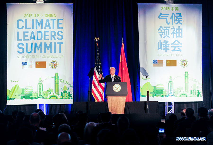Les efforts américains et chinois importants pour la conclusion d'un accord sur le changement climatique