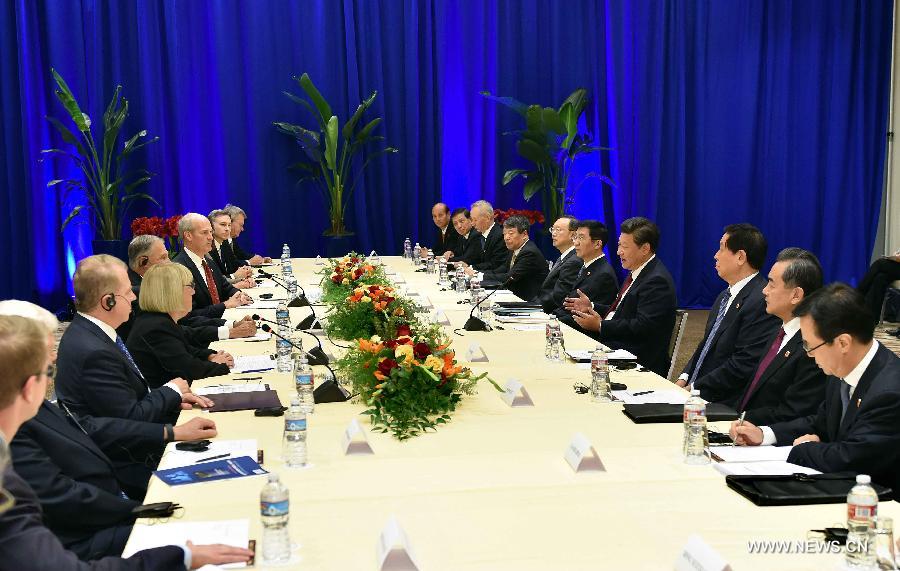 La coopération sino-américaine bénéficie aux deux pays et au monde (Xi)