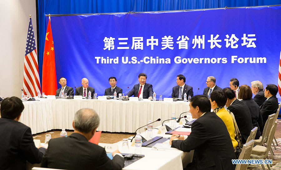 Le président Xi appelle à renforcer la coopération sino-américaine au niveau local