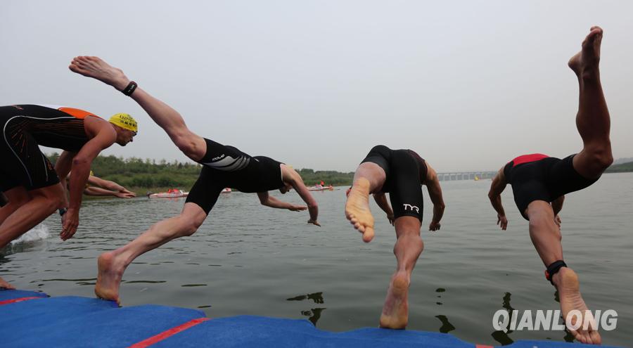 En images : le Triathlon international de Beijing 2015