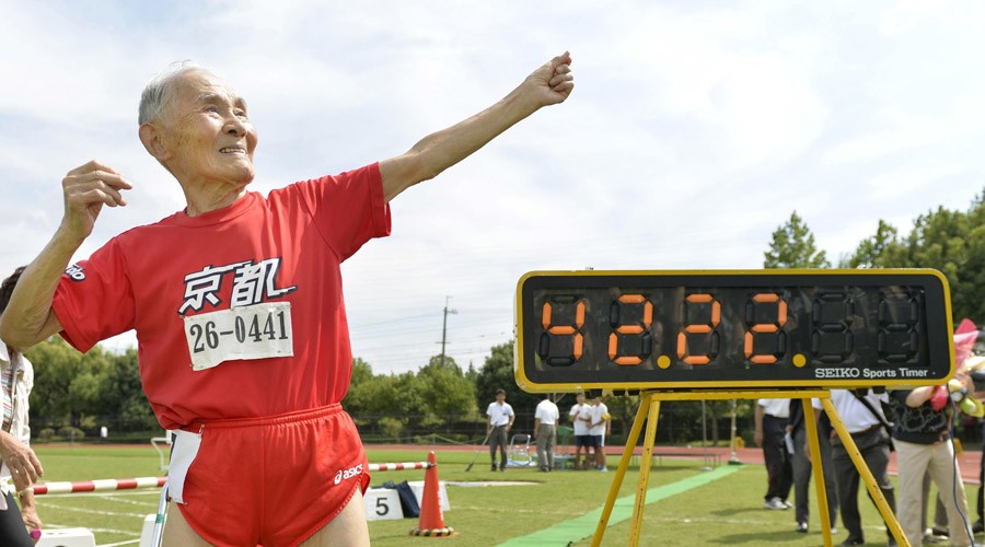 Un Japonais âgé de 105 ans bat un record mondial de course sur 100 mètres