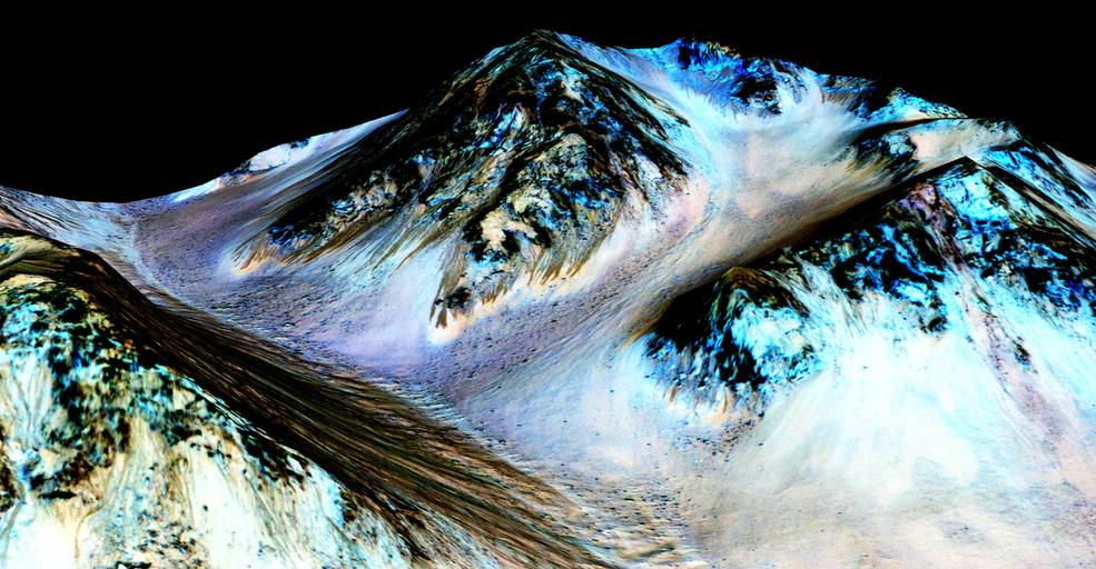 La NASA confirme la présence d'eau liquide sur Mars