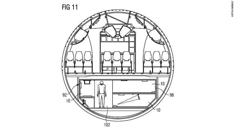 Airbus dépose un brevet pour équiper ses avions de couchettes