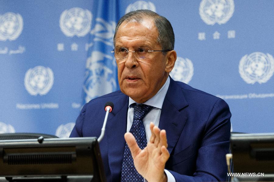 Les frappes russes ciblent les terroristes et ne soutiennent pas al-Assad, selon Lavrov
