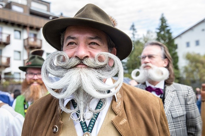 Le championnat des plus belles barbes et moustaches du monde en Autriche