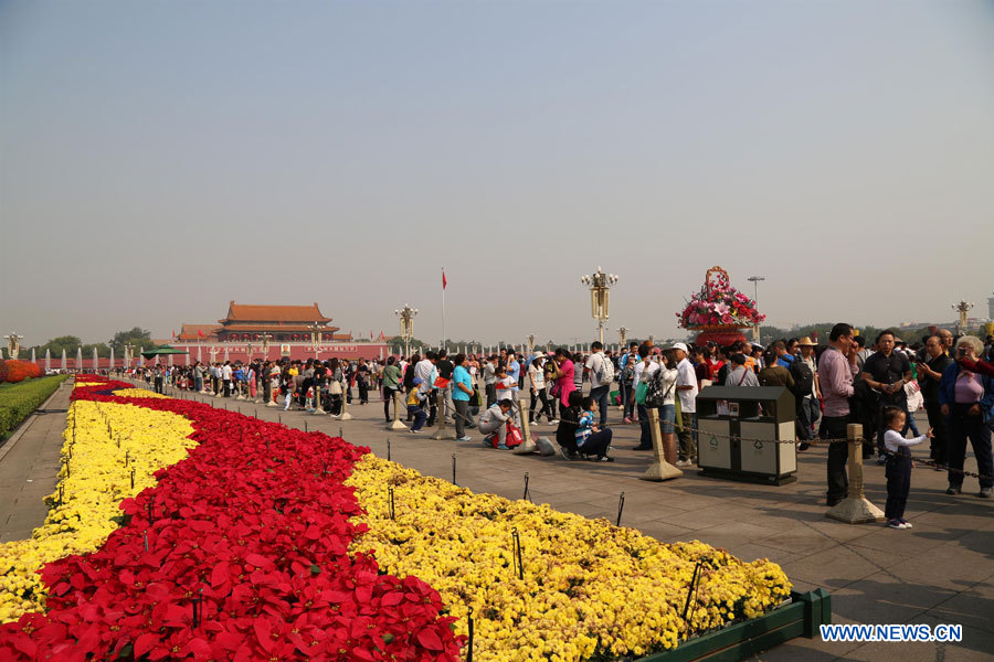 Chine : essor du tourisme à Beijing pendant les congés de la Fête nationale