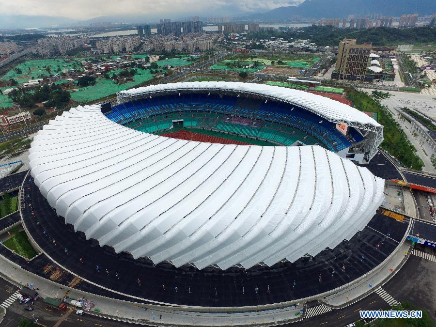 En images : les stades des Jeux de la jeunesse de Chine
