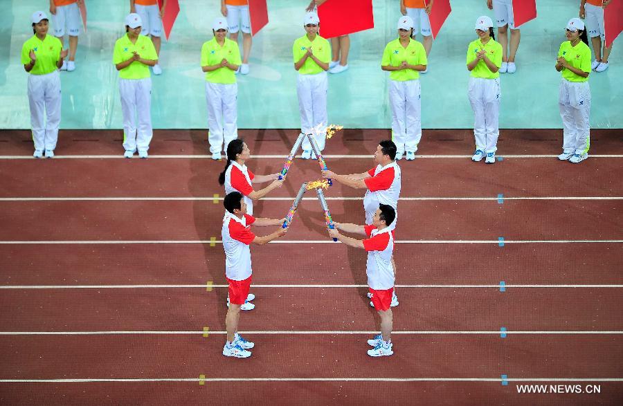 Cérémonie d'ouverture de la première édition des Jeux de la Jeunesse de Chine
