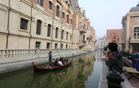 Une réplique de Venise construite dans le Nord-est de la Chine