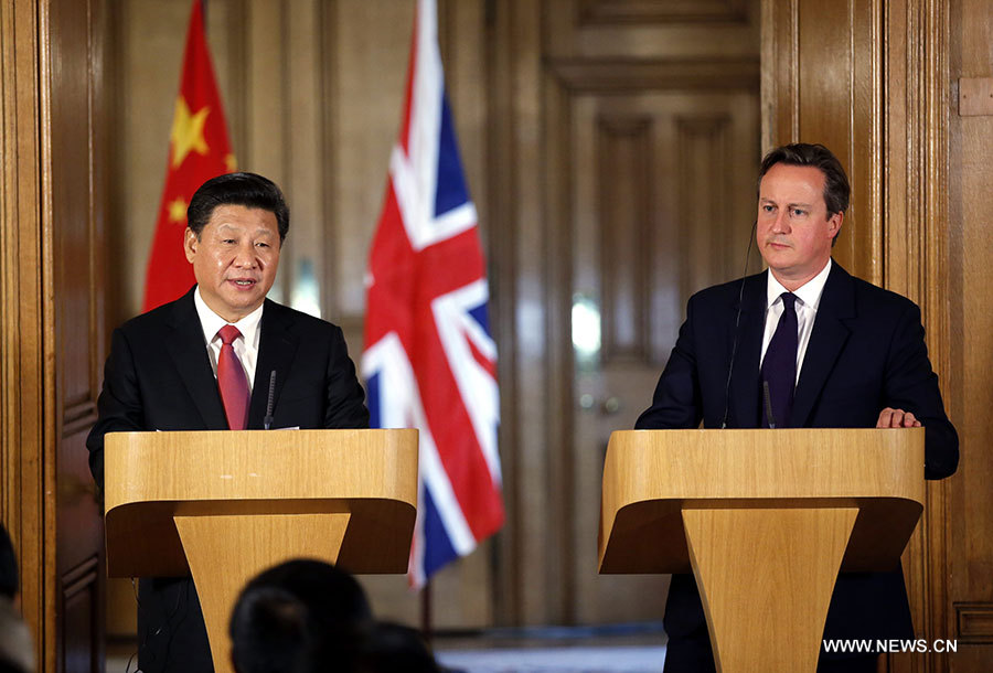 Beijing et Londres élèvent leurs relations au niveau d'un partenariat stratégique global mondial
