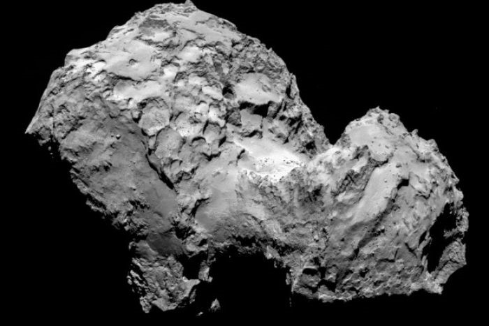 Rosetta découvre de l'oxygène sur la météorite Tchouri