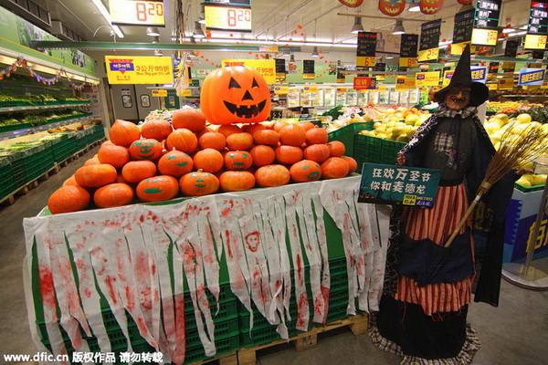 Halloween célébré en Chine