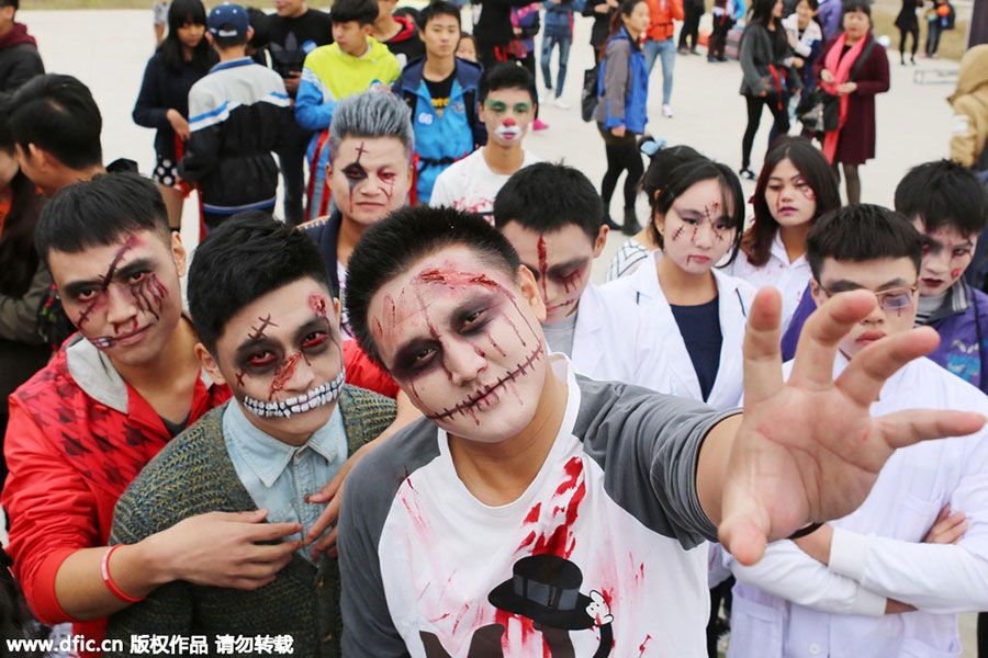 Halloween célébré en Chine