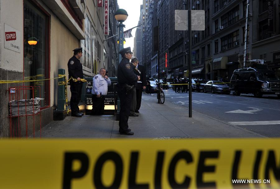Etats-Unis : un mort et deux blessés dans une fusillade à Manhattan
