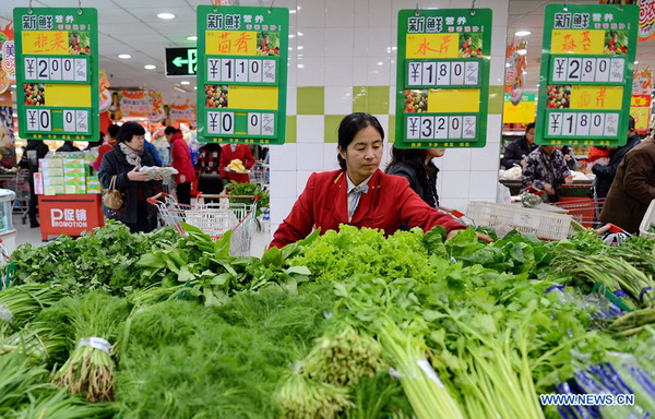 Chine : l'inflation recule à 1,3% en octobre