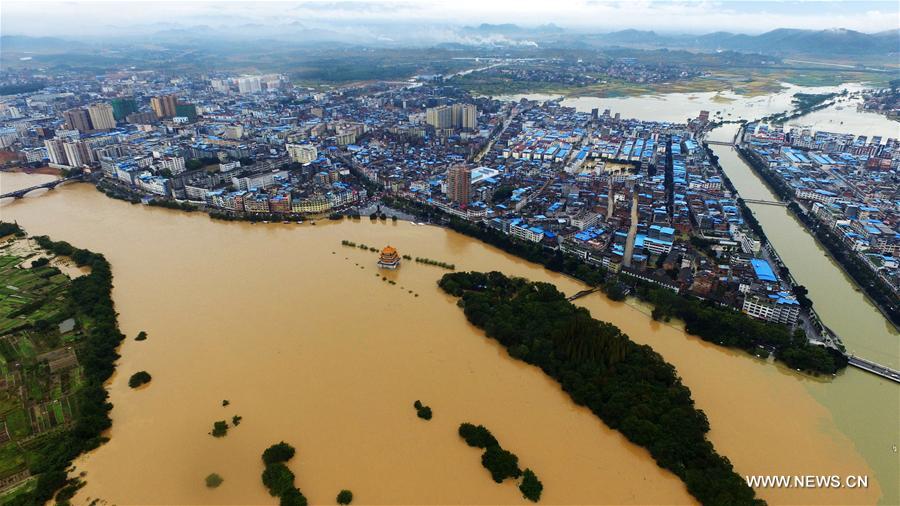 Chine : 110.000 personnes touchées par les inondations au Hunan