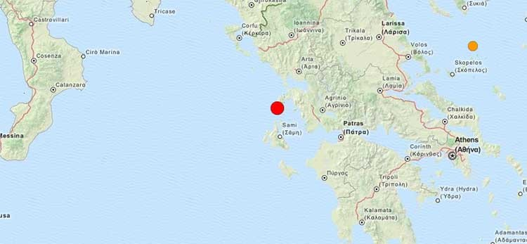 Séisme de magnitude 6,7 au large de la Grèce, au moins 2 morts