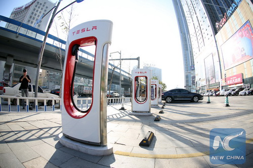 La Chine construira 12.000 chargeurs pour véhicules électriques d'ici cinq ans