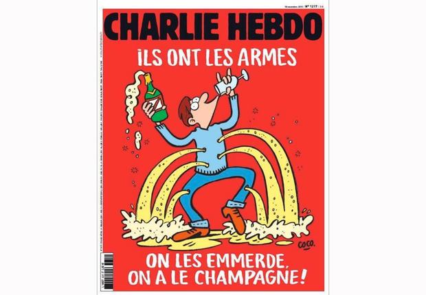 Charlie Hebdo réagit aux attentats de Paris avec une couverture qui divise