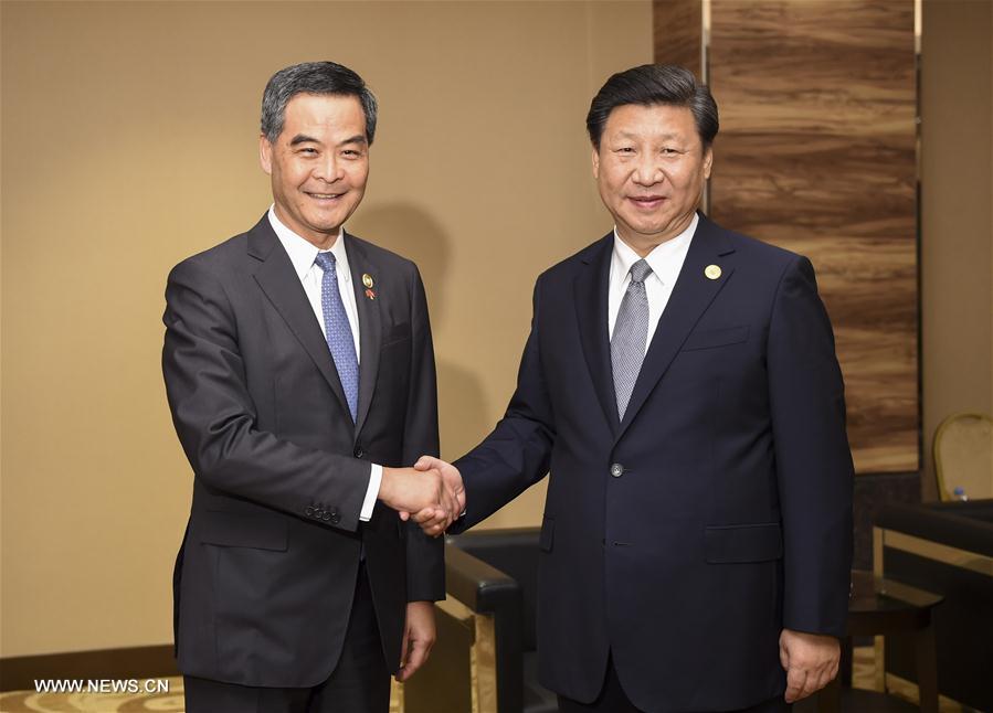 Xi Jinping apporte son soutien au chef et au gouvernement de la RAS de Hong Kong