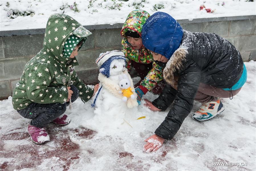 Le nord de la Chine balayé par des tempêtes de neige