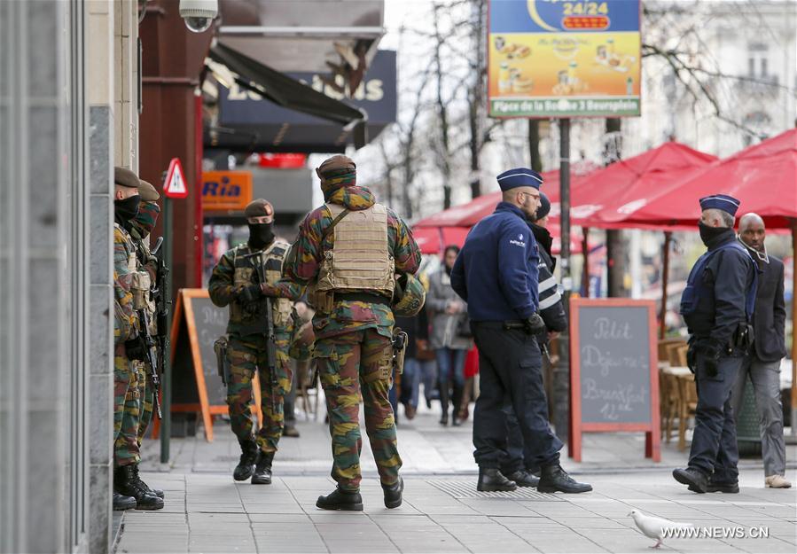 Le niveau d'alerte terroriste à Bruxelles maintenu au maximum jusqu'à lundi prochain