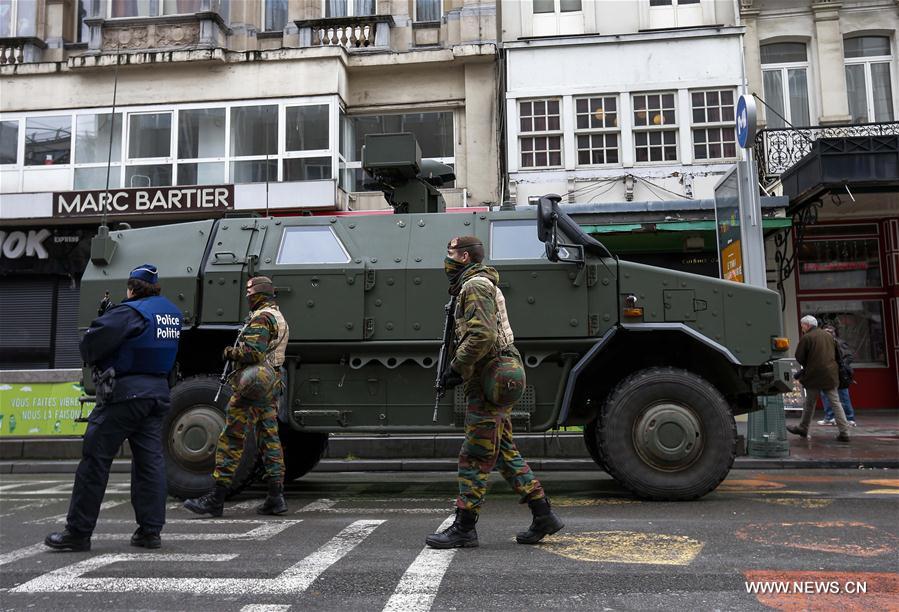 Le niveau d'alerte terroriste à Bruxelles maintenu au maximum jusqu'à lundi prochain