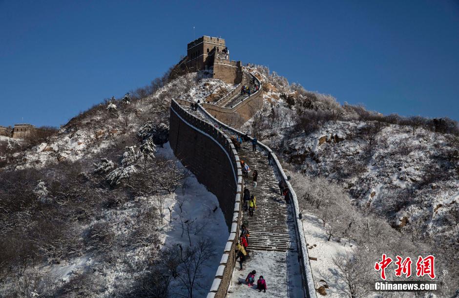 Oseriez-vous l'escalade de la Grande Muraille en hiver ?