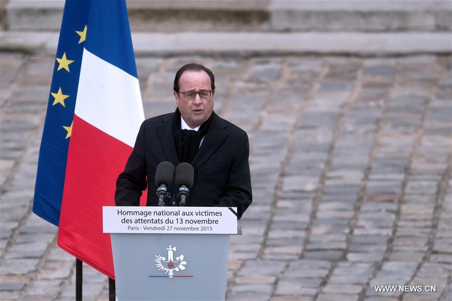 Hommage aux victimes des attentats de Paris : la France restera elle-même 