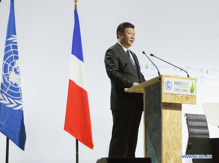 Le président chinois appelle à rejeter la mentalité de jeu à somme nulle aux négociations climatiques