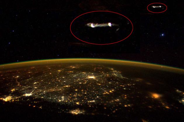 Un astronaute américain publie un « OVNI » sur Twitter