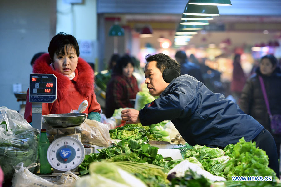 Chine : l'inflation augmente de 1,5% en novembre