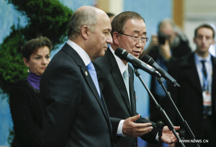 COP21 : Ban Ki-moon exhorte les parties à prendre leurs décisions finales pour aboutir à un accord